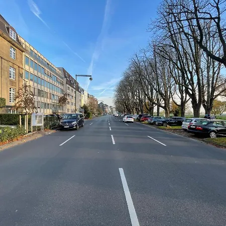 Apartmán Exklusive 104 M2 Direkt Am Rhein 1 Km Von Der Messe